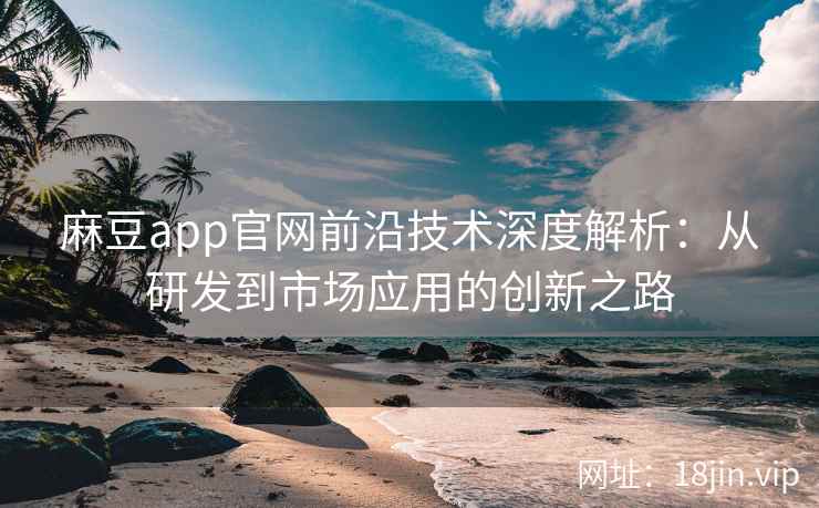 麻豆app官网前沿技术深度解析:从研发到市场应用的创新之路 麻豆app官网前沿技术深度解析:从研发到市场应用的创新之路