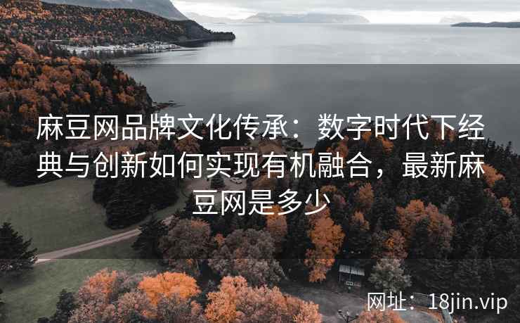 麻豆网品牌文化传承：数字时代下经典与创新如何实现有机融合，最新麻豆网是多少